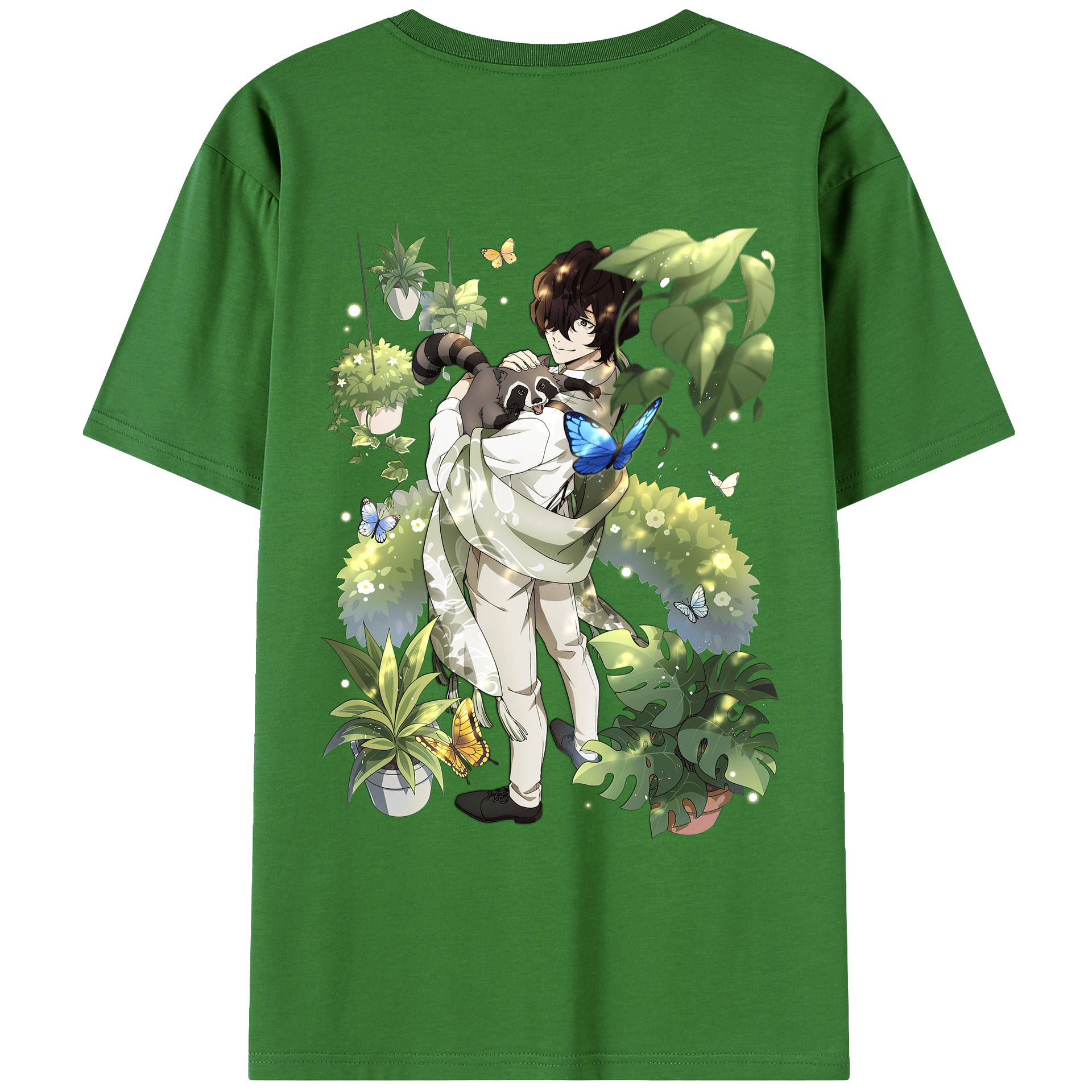 （画像用） 文豪ストレイドッグス Bungo Stray Dogs レディース半袖Tシャツ(バックプリント)